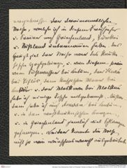 Nachlass Franz Steindachner, Brief von Prinzessin Therese von Bayern an Franz Steindachner (10.10.1911), Inv.Nr. 537.05, Seite 2
